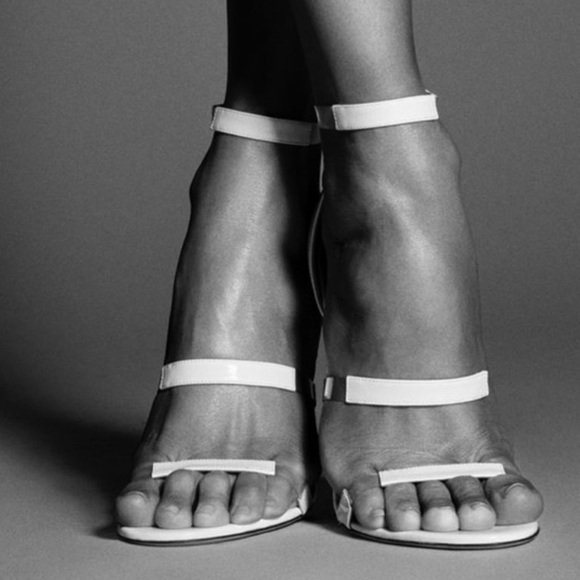 Tamara Mellon Shoes - Gorgeous white clear sandals